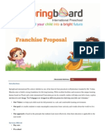 Franchisee Proposal.