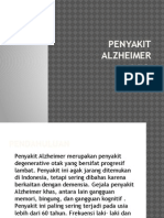 Penyakit Alzheimer PPT Dinda