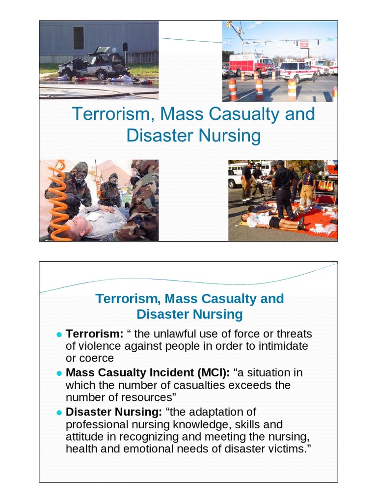 Disaster Nursing Ppt 3 Pdf