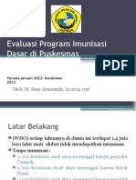 PPT evaluasi program imunisasi