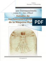 Estudio de Las Funciones Psiquicas de La Maquina Humana