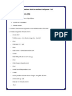 Cara Membuat Web Server Dan Konfigurasi DNS 