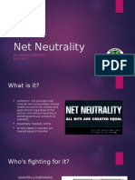 Net Neutrality: by Nathan Guenther ENC 3241