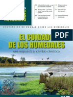 Folleto El Cuidado de Los Humedales (2009) Convención de Ramsar Sobre Los Humedales