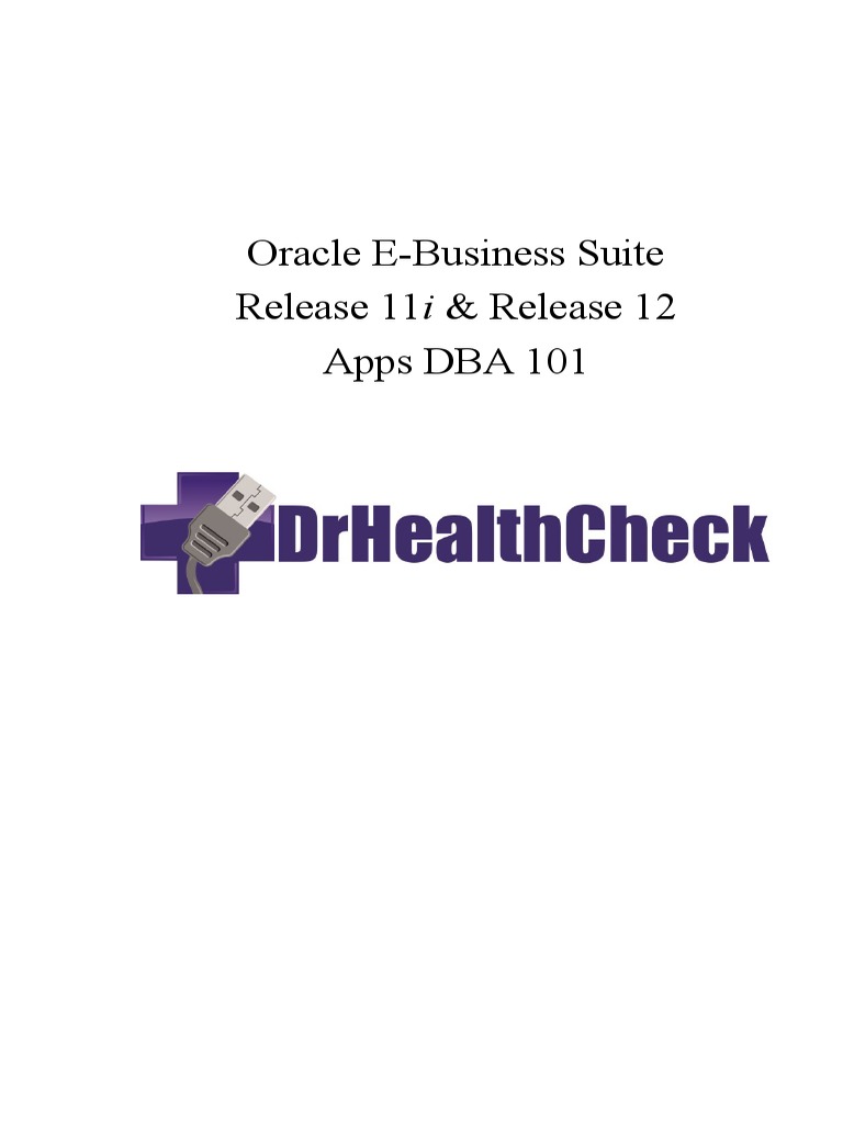 Appsdba 101 | PDF | Oracle Database | Databases