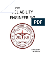 Project Reliability Engineering