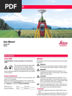 Leica Sr20: User Manual