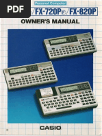 Download Casio FX-720P Owners Manual by taumatakatangi SN263741838 doc pdf