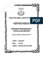 4) KERTAS KERJA PROGRAM PREKHEMAHAN CINTAI ALAM SEKITAR (Origanal)