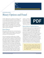 Binary options and Fraud