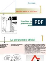 Sous-Thème 2 - Processus Qui Conduisent À La Déviance