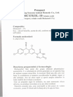Dicoxol - Coccidioza PDF