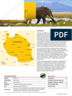 Export to Tanzania Fact Sheet