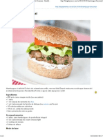 Hamburger Funcional - Blog Da Mimis