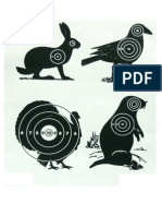Mixed Animal Targets (Small) - A4