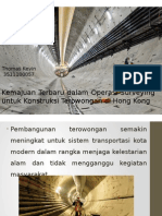 Kemajuan Terbaru Dalam Operasi Surveying Untuk Konstruksi Terowongan