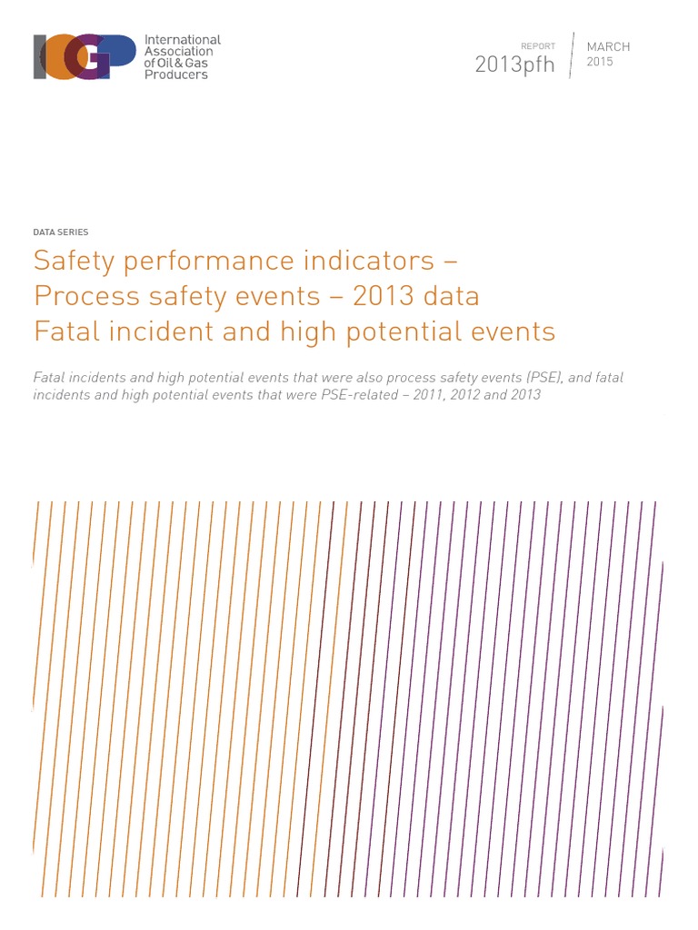 Safety Performance Indicators - Process Safety Events - 2013 Data ...