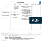 Risk Assessment Form