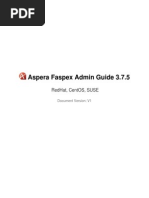 Aspera Faspex 3.7.5 Linux Admin