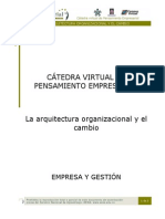 La Arquitectura Organizacional