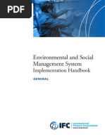 Download Environmental and Social Management System ESMS Implementation Handbook - GENERAL by IFC Sustainability SN263772445 doc pdf