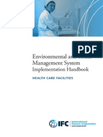 Environmental and Social Management System (ESMS) Implementation Handbook - HEALTH CARE FACILITIES