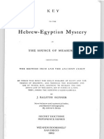 J. Ralston Skinner - Key To The Hebrew-Egyptian Mystery in The Source of Measures