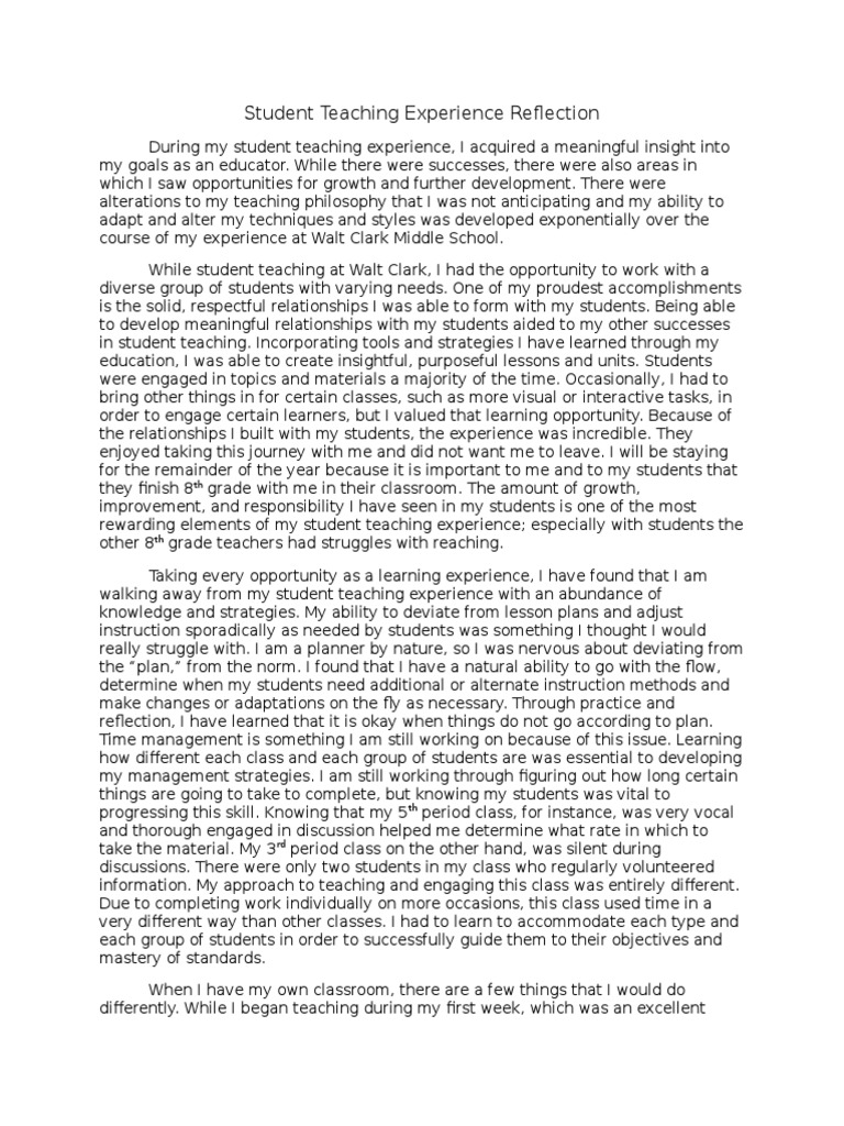 Personal qualities to become a good teacher essay picture