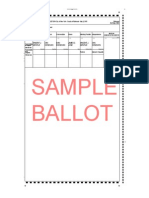 Sample Ballot: Vincent J. Gentile DAN Donovan DAN Donovan James C. Lane Vincent J. Gentile DAN Donovan