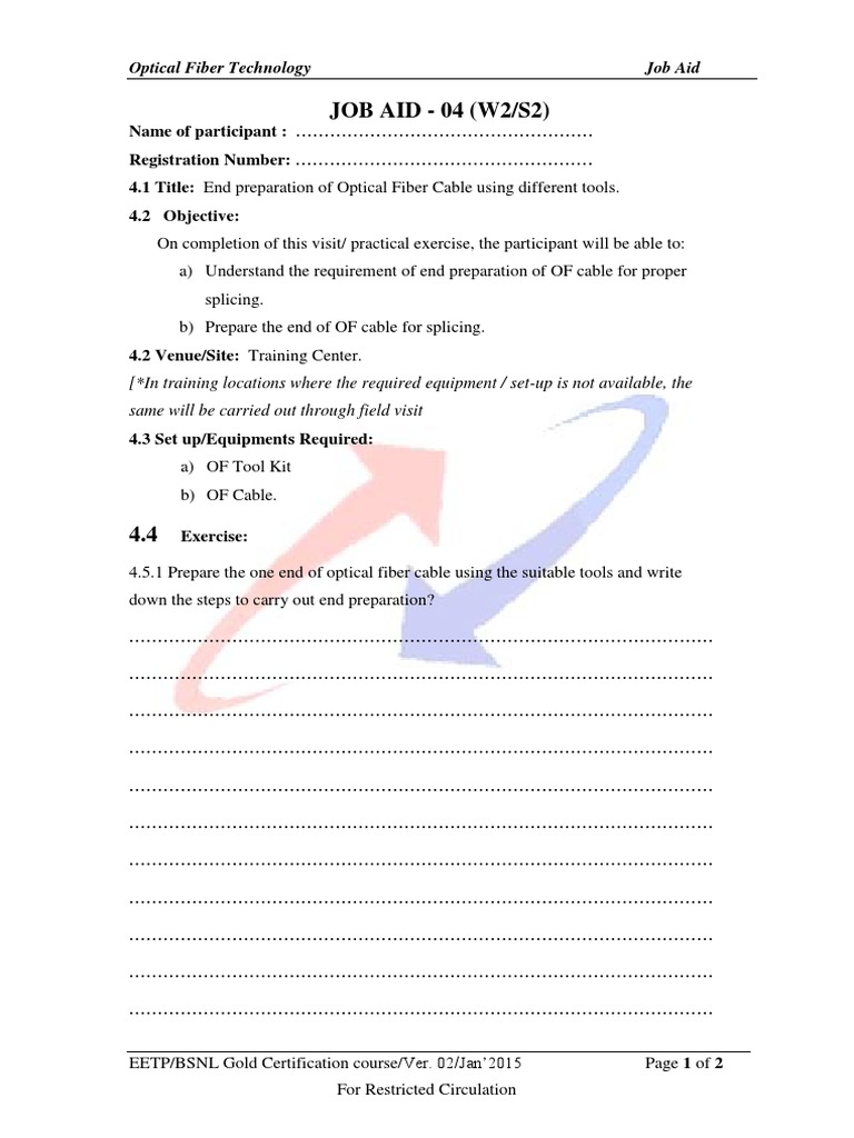 4.0 Job - Aid | PDF