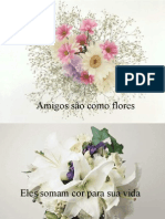 AMIGOS SÃO COMO FLORES.ppt