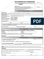 Private Student Form G5 Student