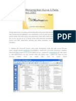 Tutorial Cara Menampilkan Kurva S Pada Microsoft Project 2007