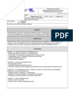 Plano Da Disciplina Trabalho Docente e Saúde 2015