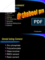 Dental Cement