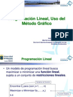 PPL Programacion Lineal - Metodo Grafico