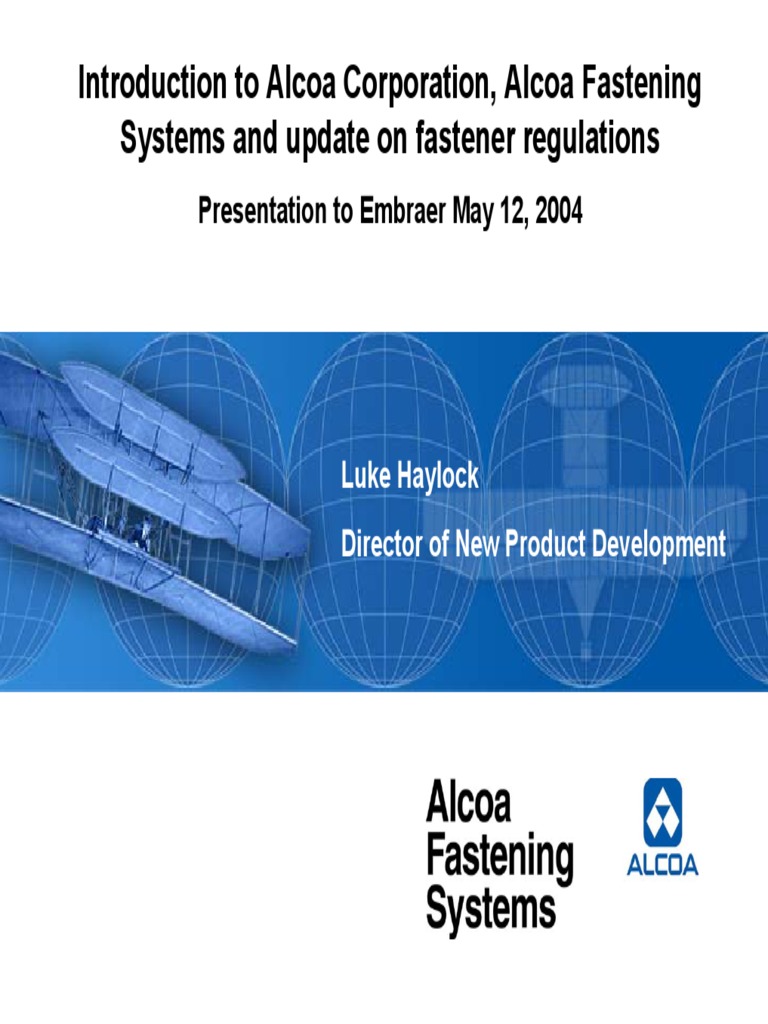 AFS Introduction | PDF | Alcoa | Specification (Technical Standard)