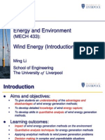 Wind Energy Introduction