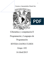 universidad nacional autónoma de México lenguajes de programación 