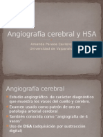 Angiografía cerebral y HSA: Diagnóstico y tratamiento de aneurismas