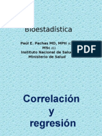 Correlacion y Regresion Dr Paul Pachas Ok