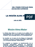 Mision Alma Mater.
