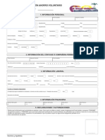 Formulario de Inscripciòn Fonfamir