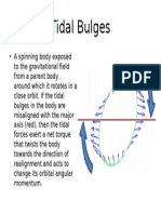 Tidal Bulge