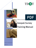 TDOT GeopakSurveyTrainingManual