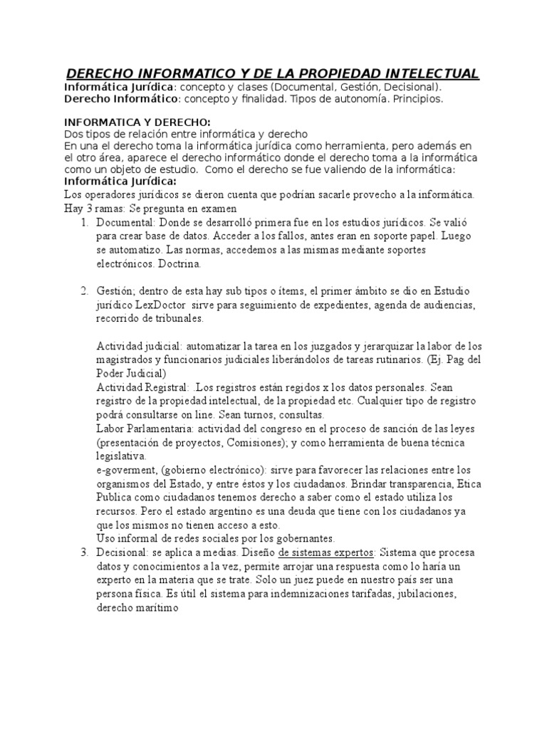 Derecho Informatico | PDF | Youtube | Propiedad intelectual