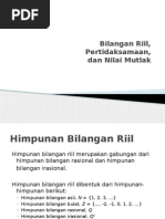 Download Bilangan Riil Pertidaksamaan Nilai Mutlak by Tengku Muhammad Rezqy SN263830531 doc pdf