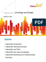 BRKDCT-2081 Cisco FabricPath Technology and Design (2011 London)