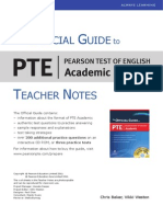 The Official Guide PTEA Teacher Notes v1 OG