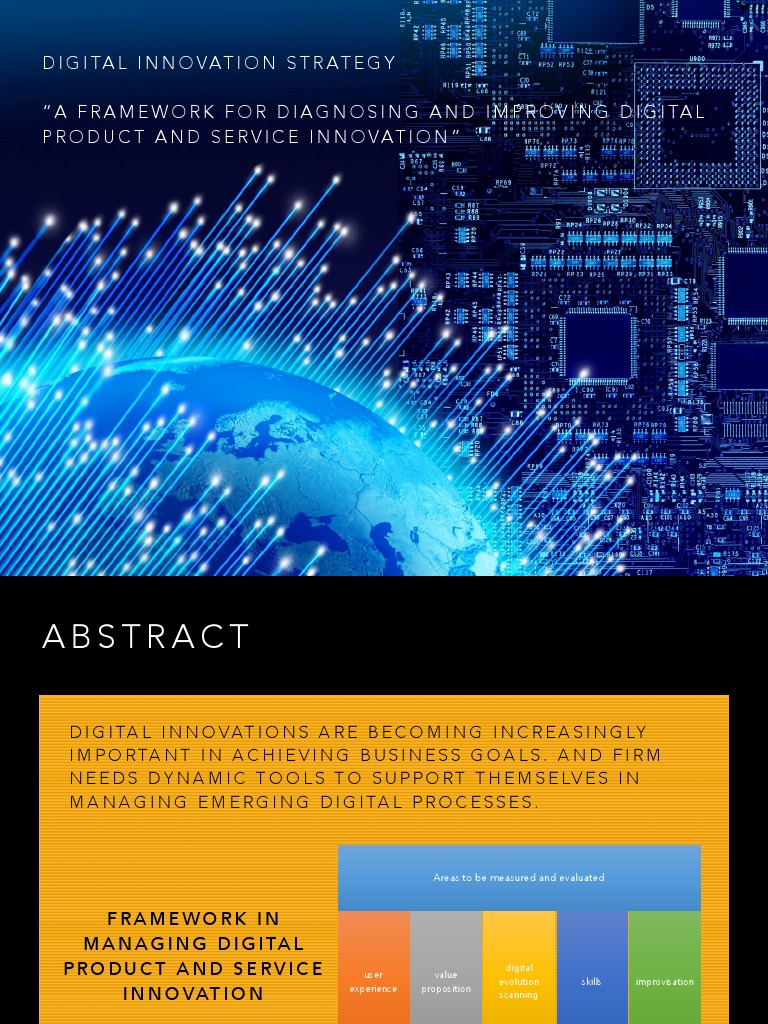 Digital Innovation Strategy Framework | PDF | Cognition | Business